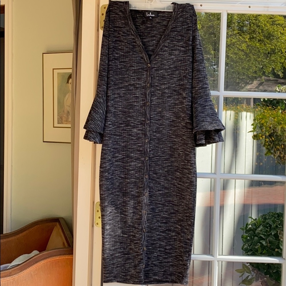 Lulu’s classy button down dress NEW WITH TAGS